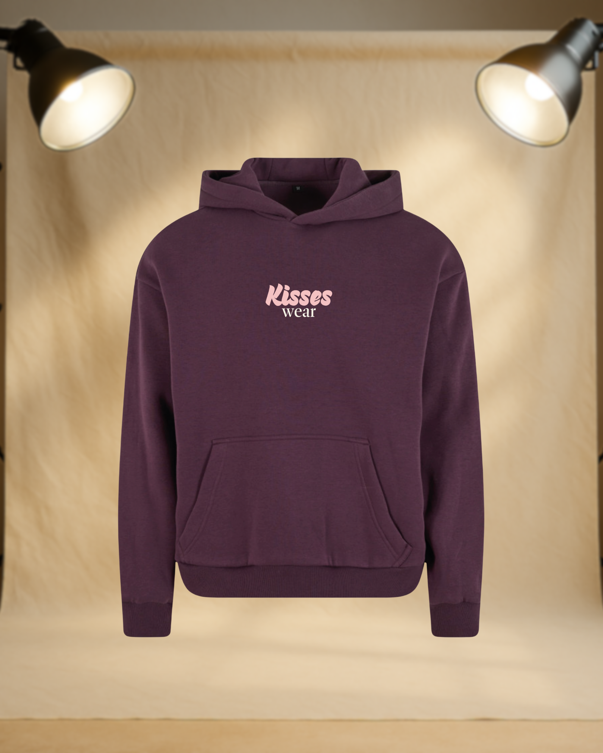 Hoodie Oversize "KISS ME"