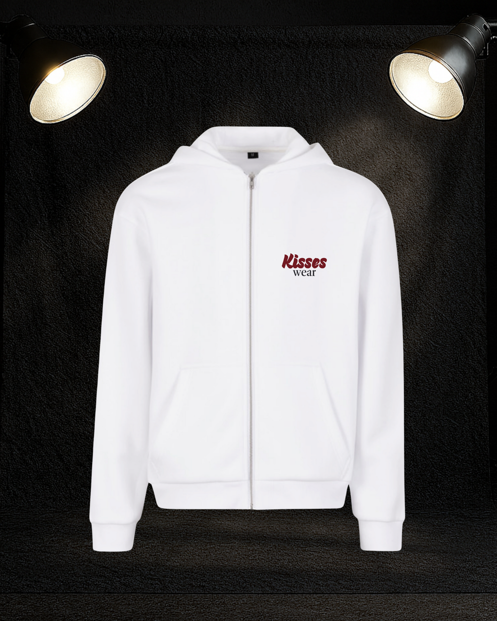 Zip Oversize "WAVY KISS"