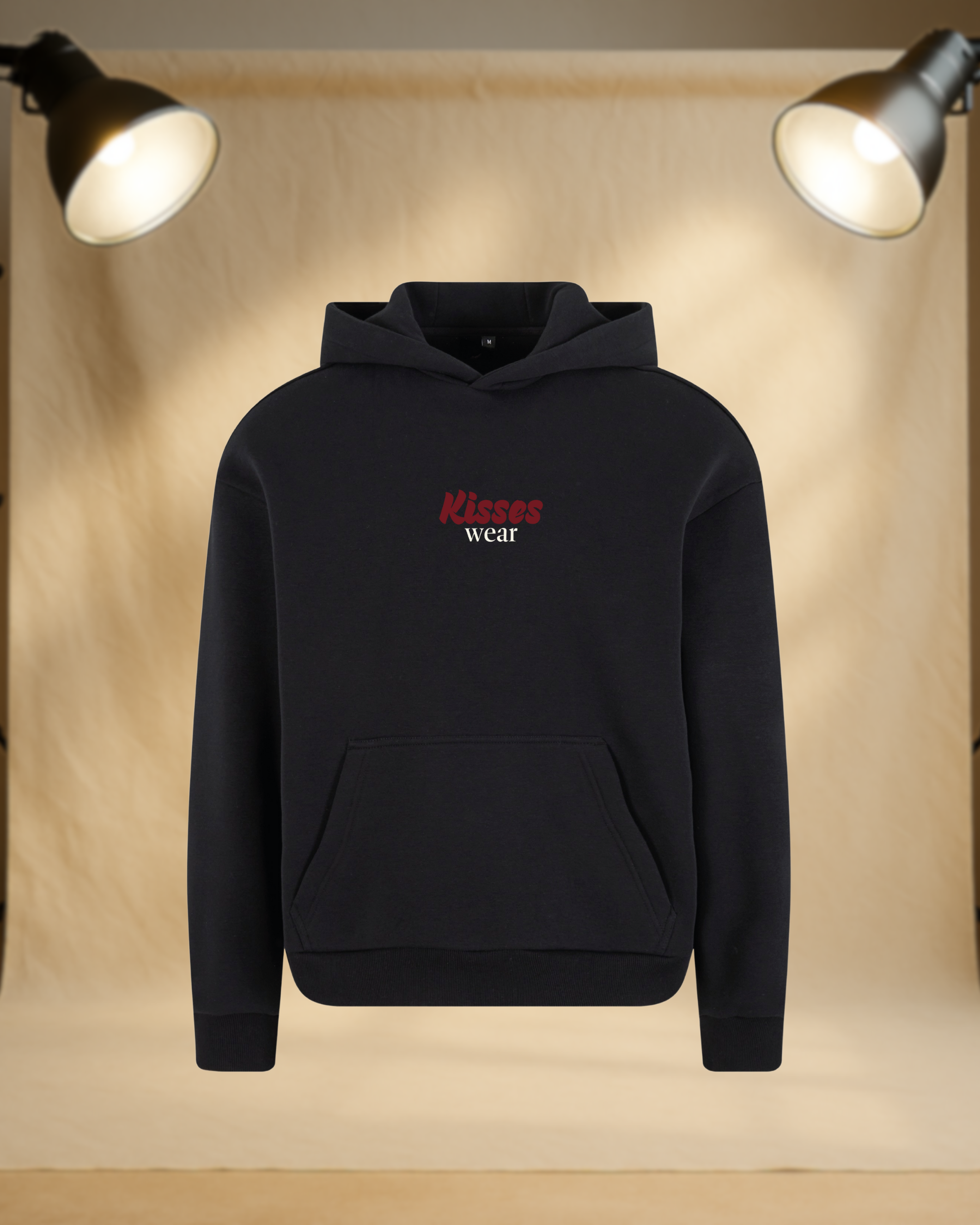 Hoodie Oversize "WAVY KISS"