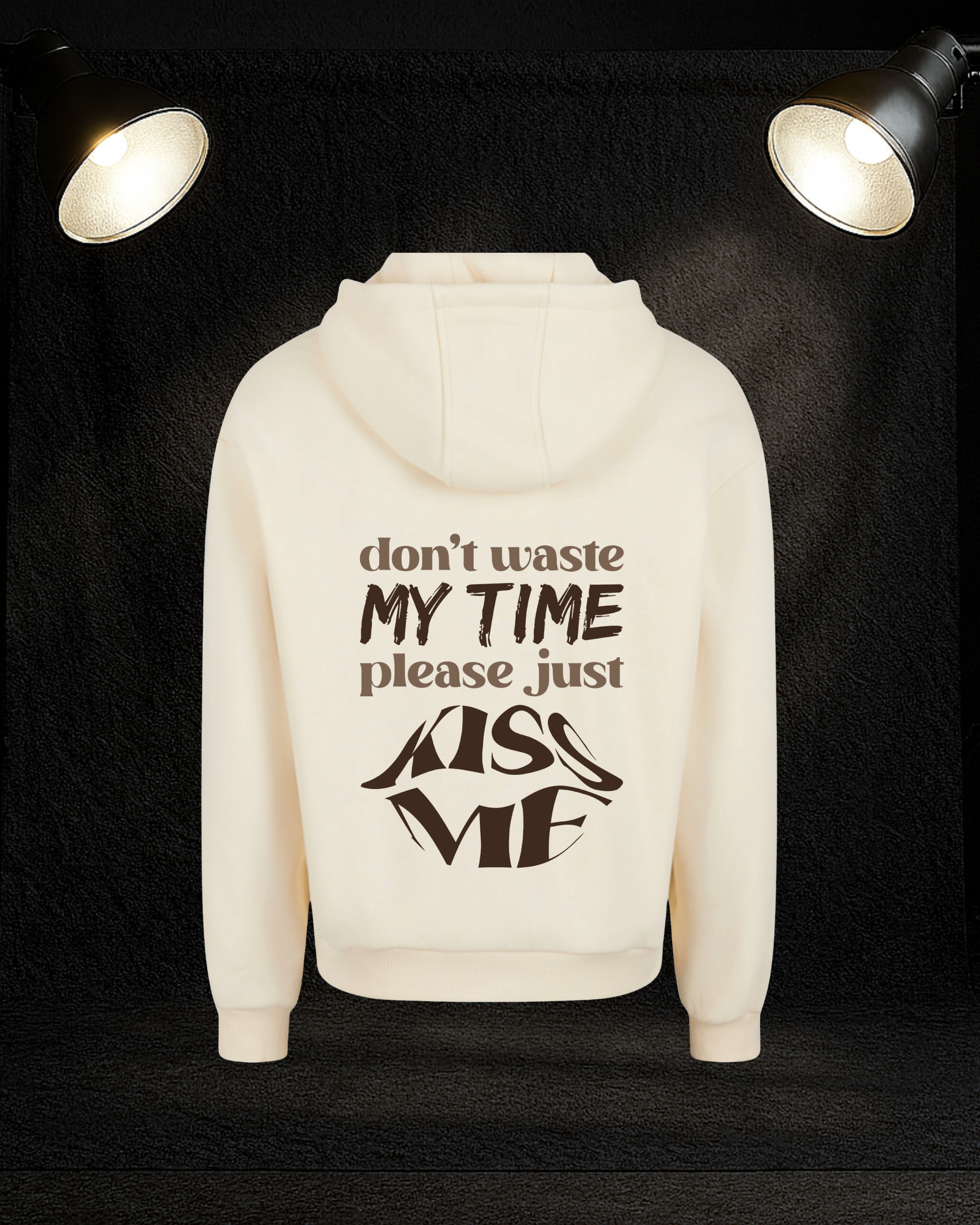 Hoodie Oversize "KISS ME"