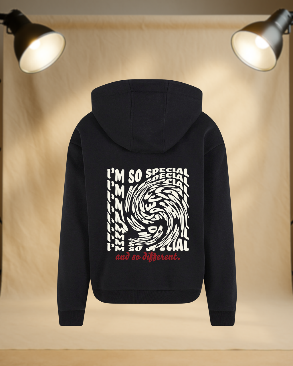 Hoodie Oversize "SPECIAL KISS"