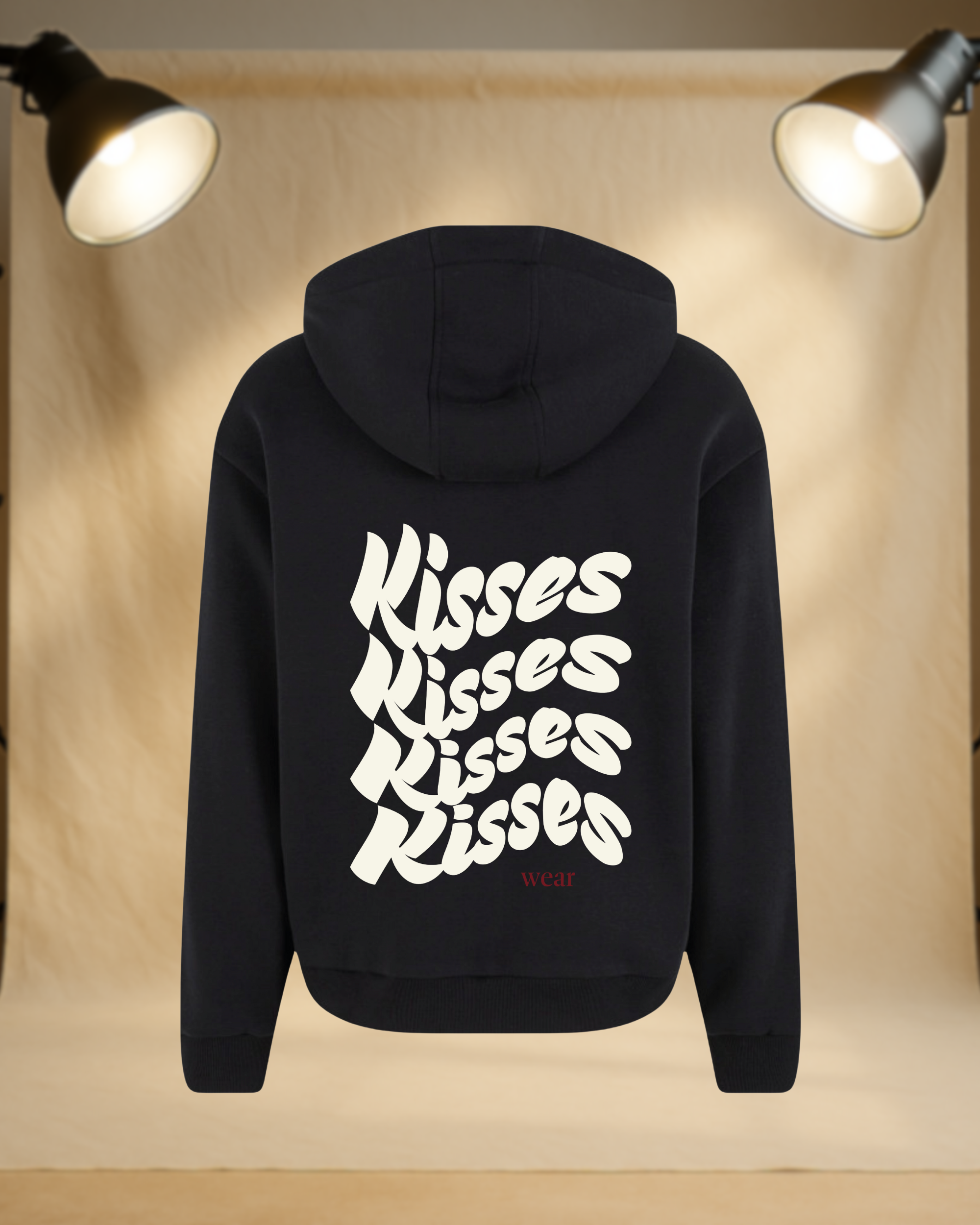 Zip Oversize "WAVY KISS"