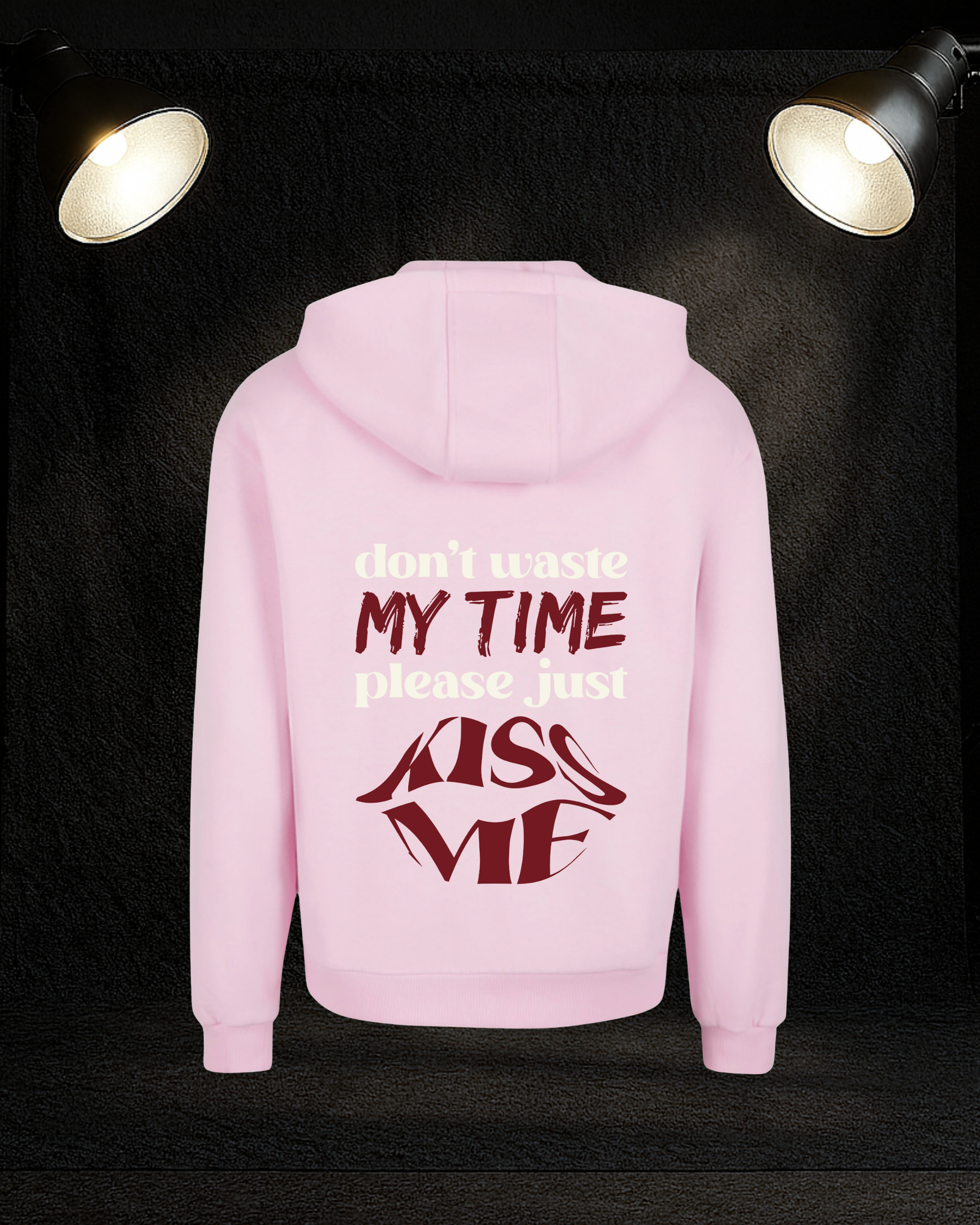 Hoodie Oversize "KISS ME"