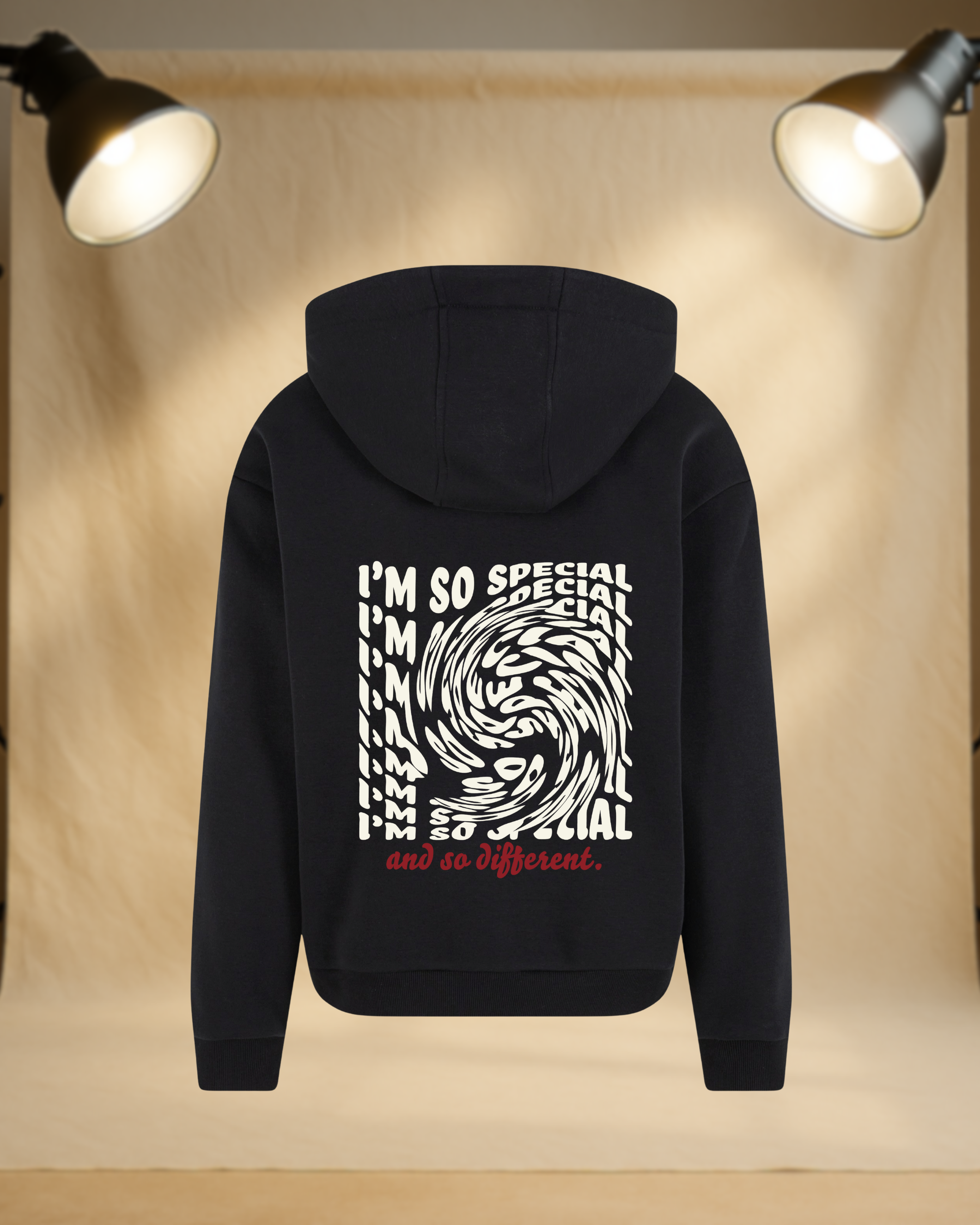 Hoodie Oversize "SPECIAL KISS"