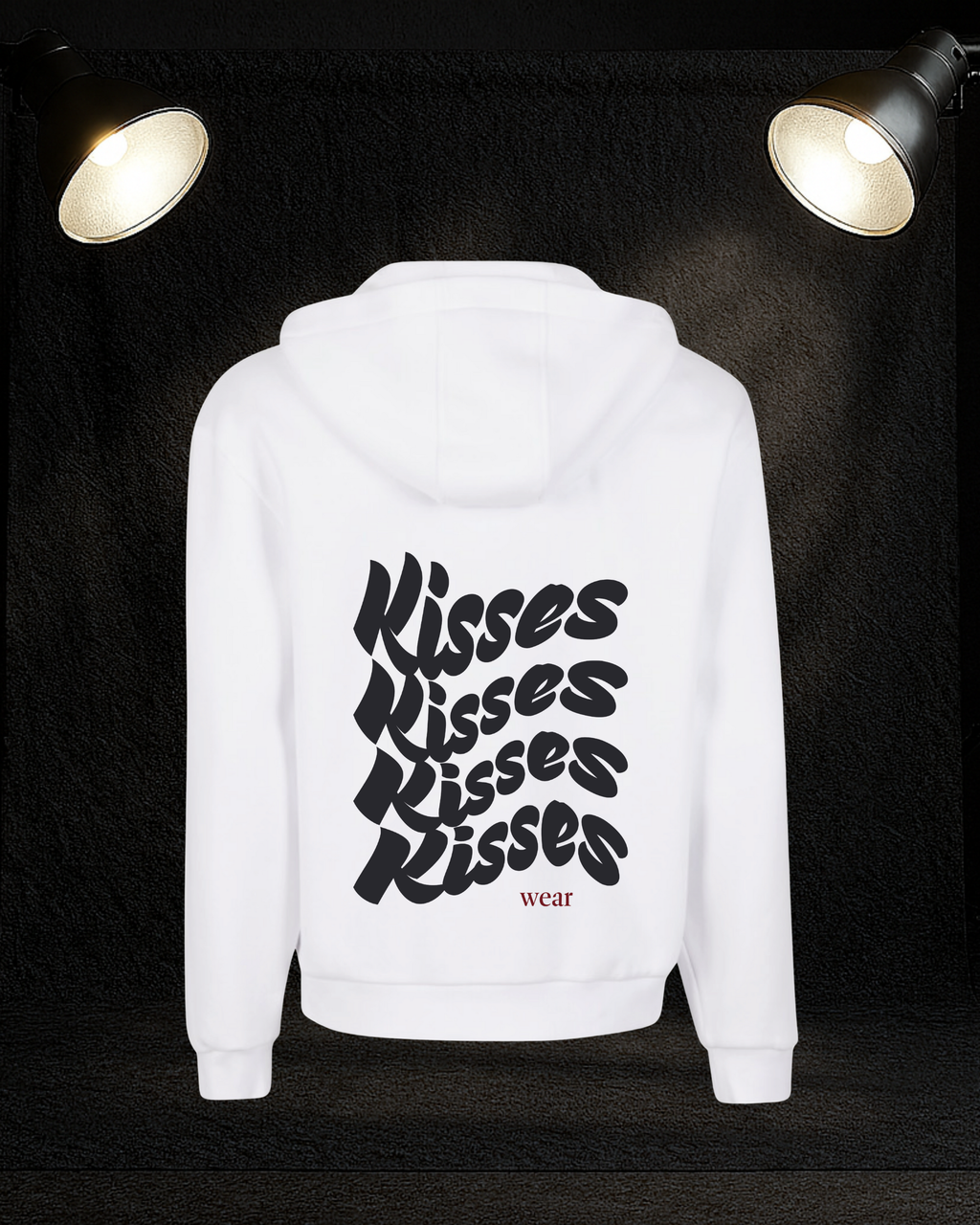 Zip Oversize "WAVY KISS"