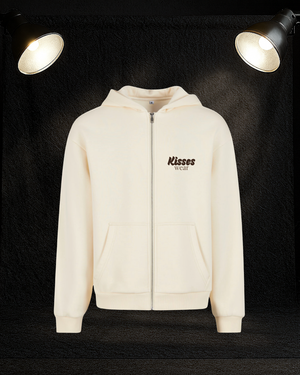 Zip Oversize "WAVY KISS"