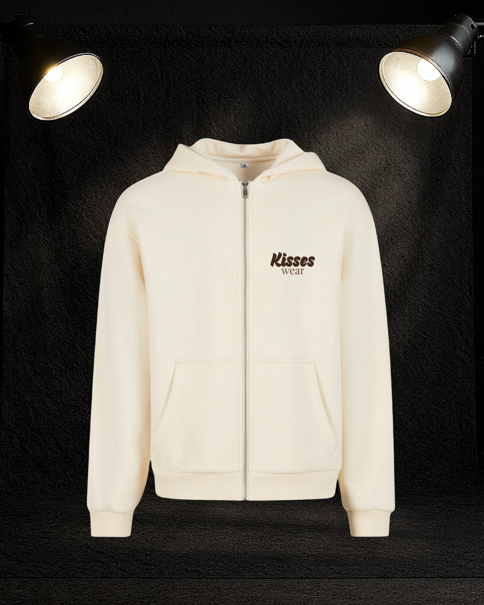 Zip Oversize "WAVY KISS"