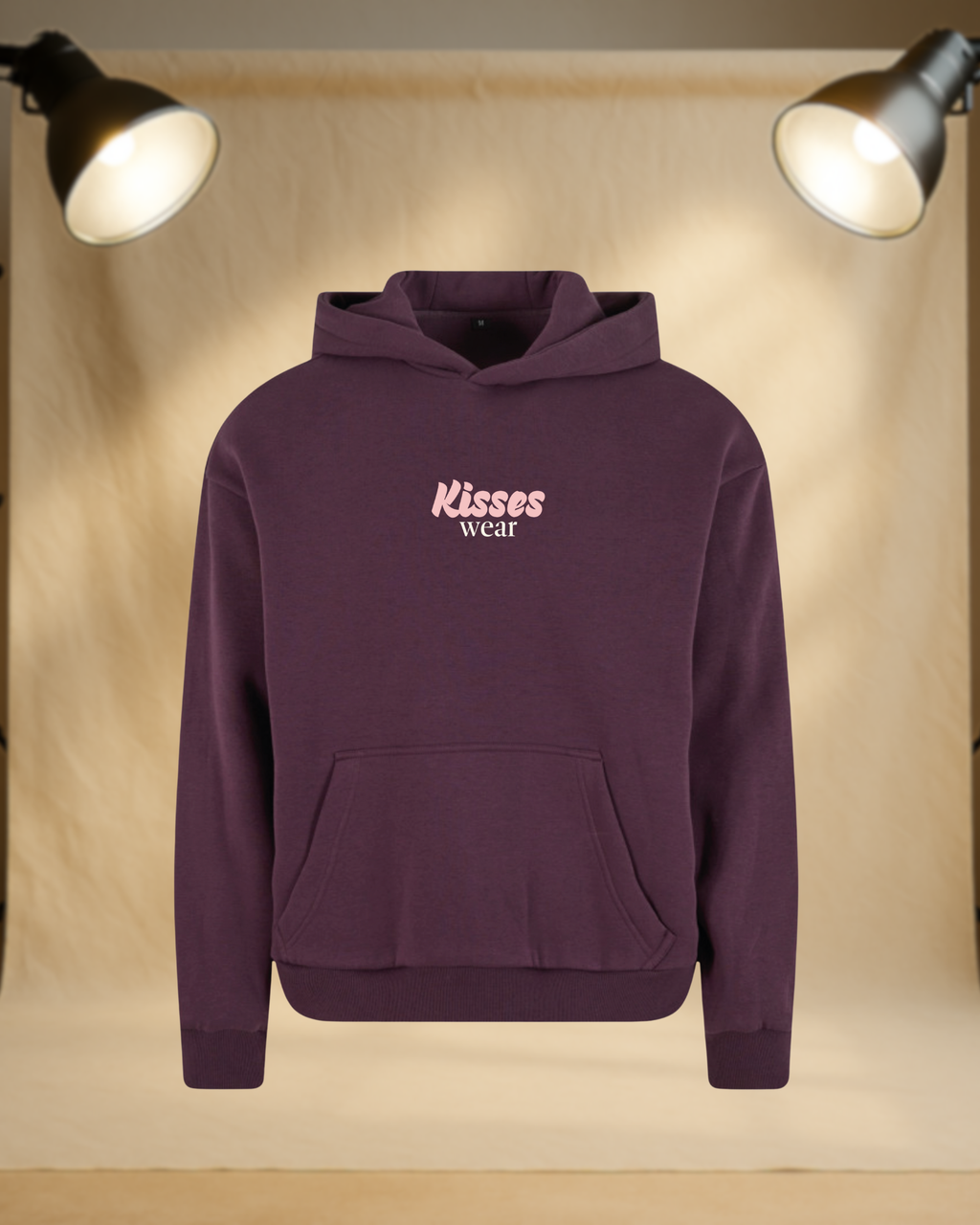 Hoodie Oversize "WAVY KISS"