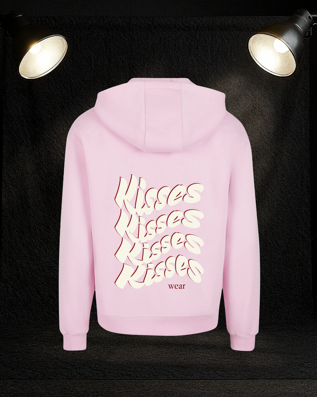 Hoodie Oversize "WAVY KISS"