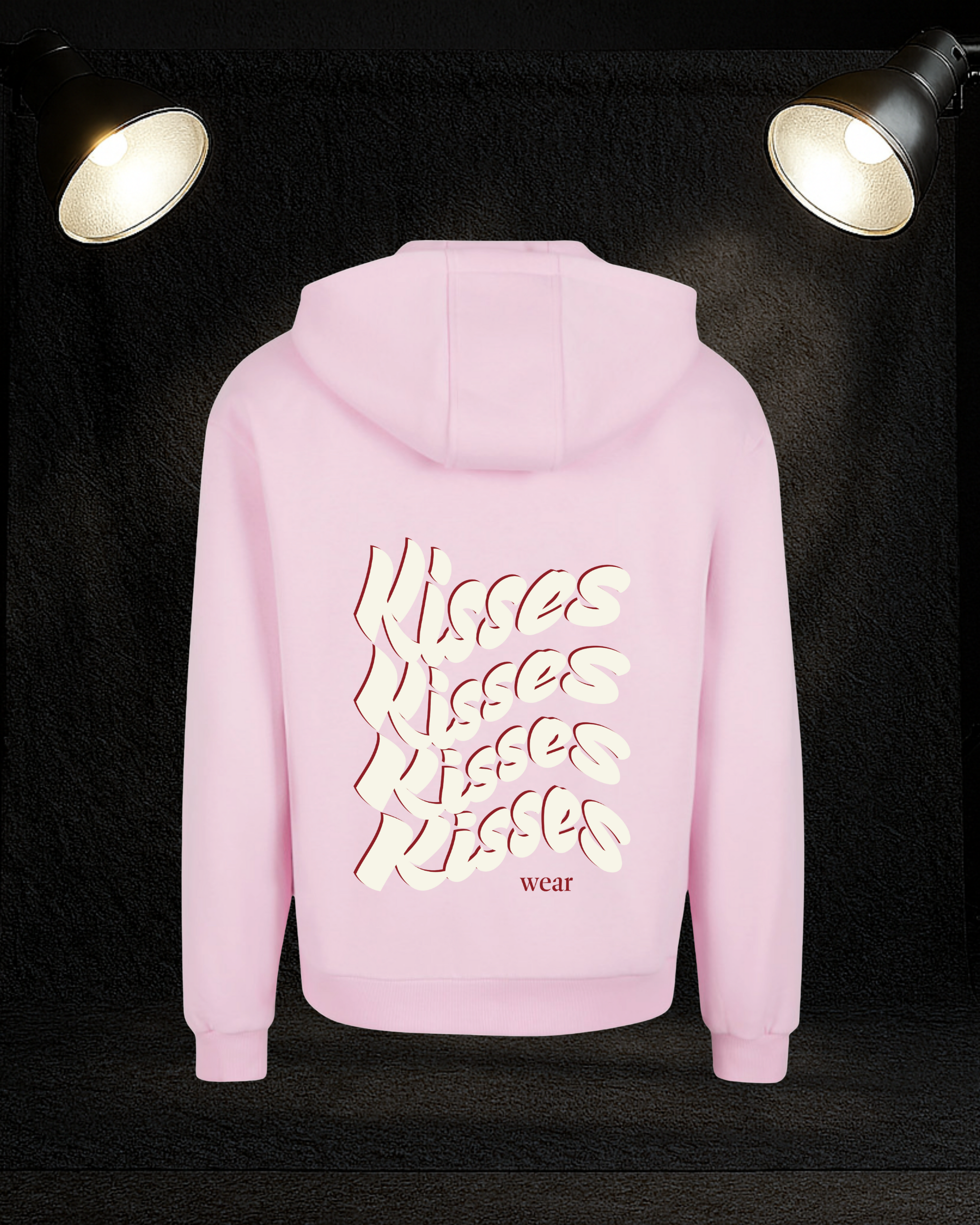 Hoodie Oversize "WAVY KISS"