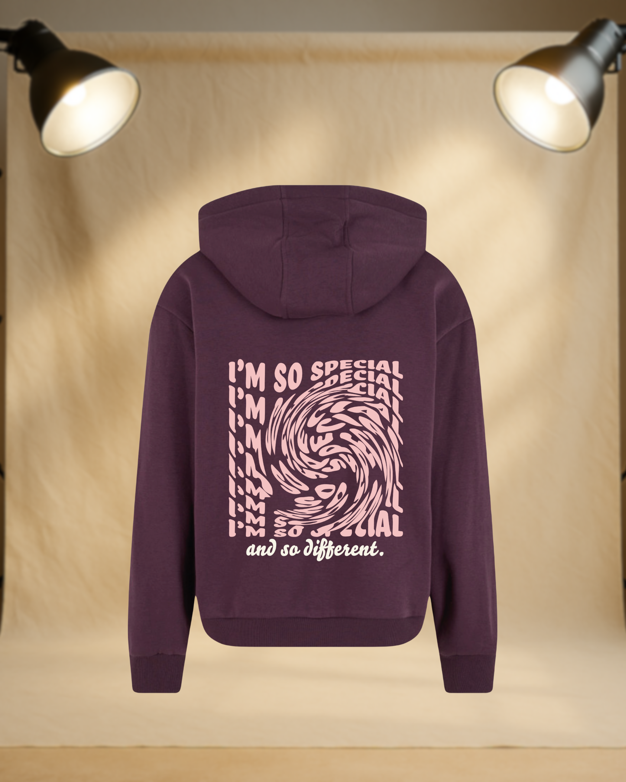 Hoodie Oversize "SPECIAL KISS"