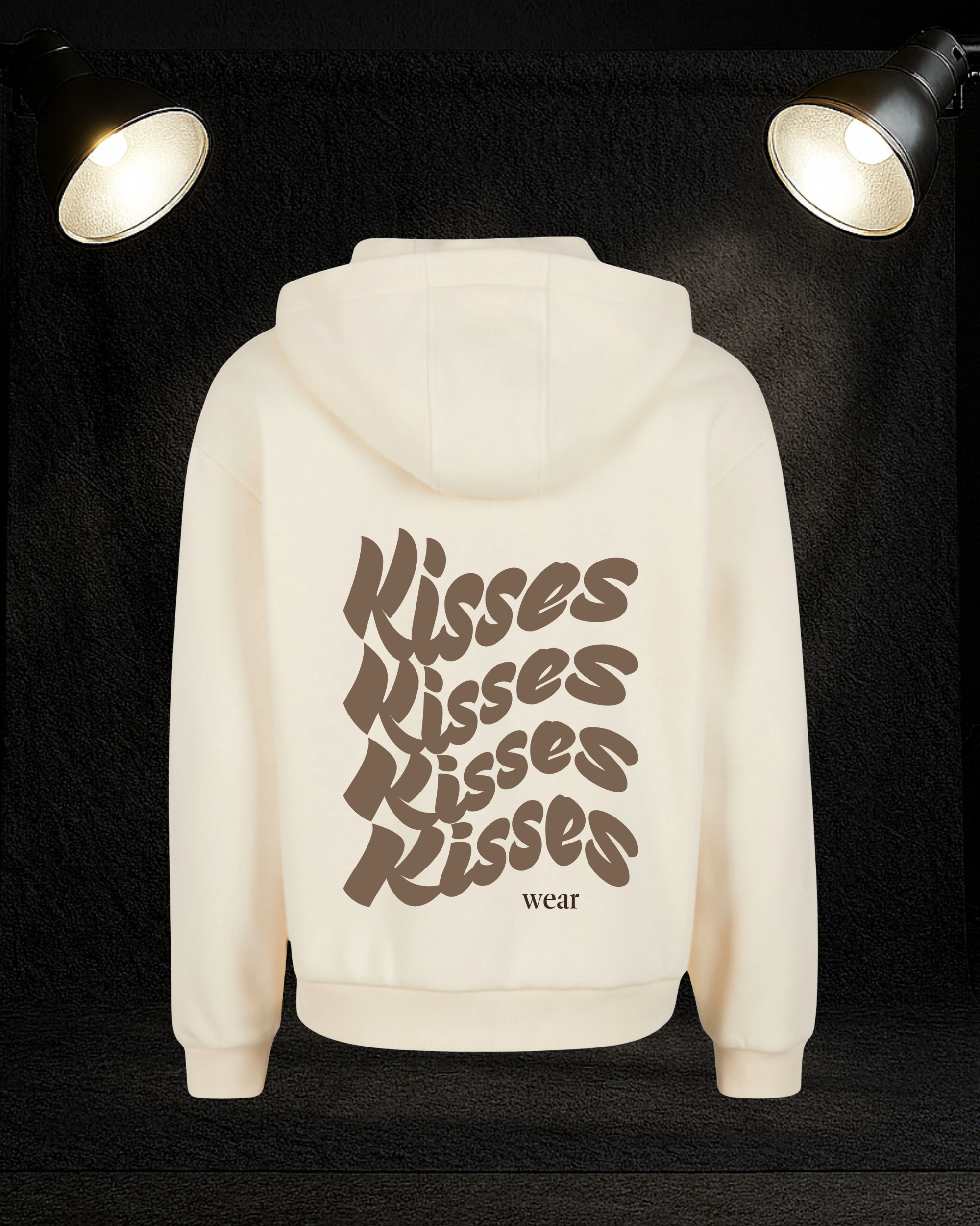 Zip Oversize "WAVY KISS"