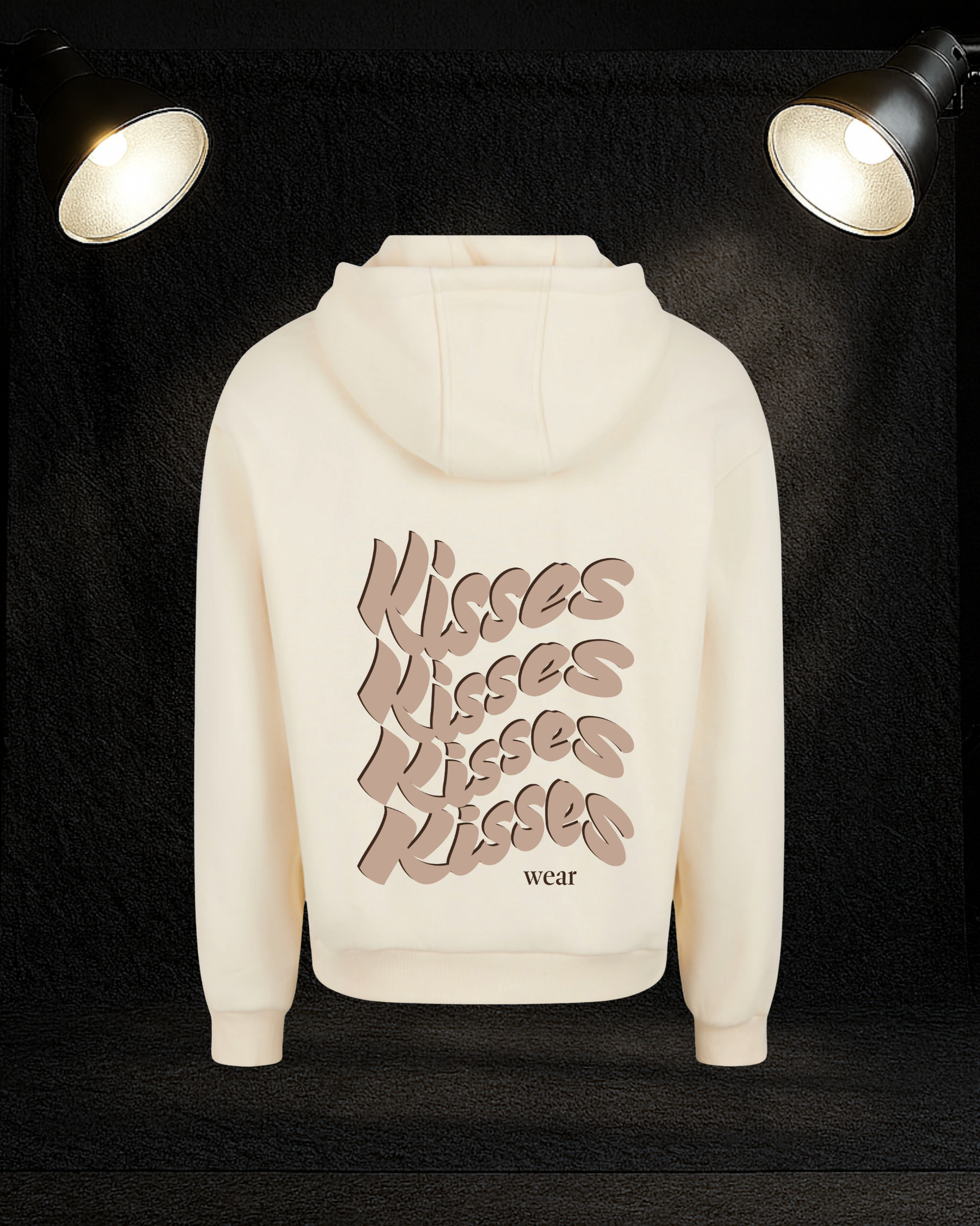 Hoodie Oversize "WAVY KISS"