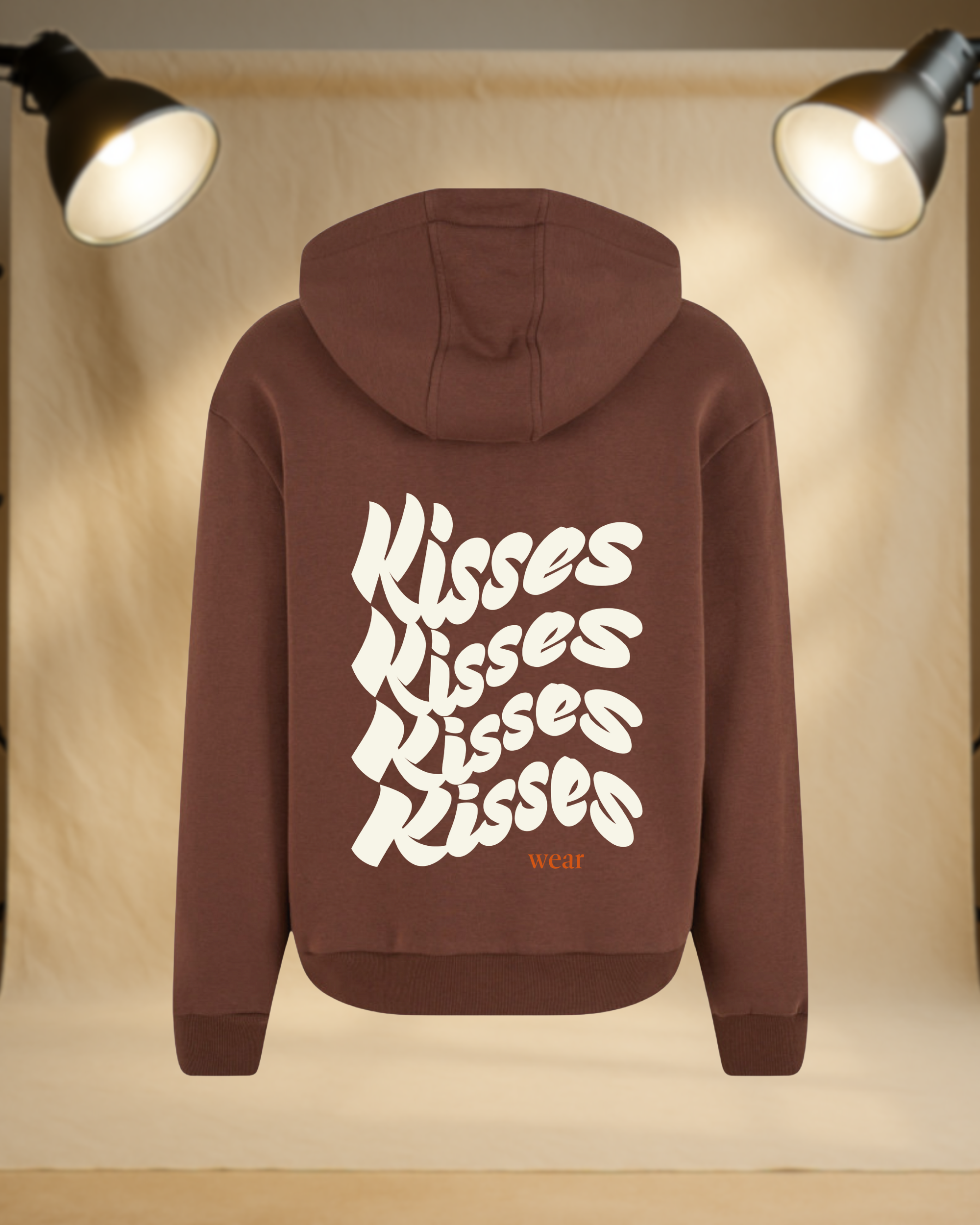 Zip Oversize "WAVY KISS"